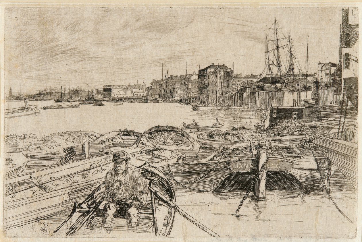 Havuz by James Abbott McNeill Whistler