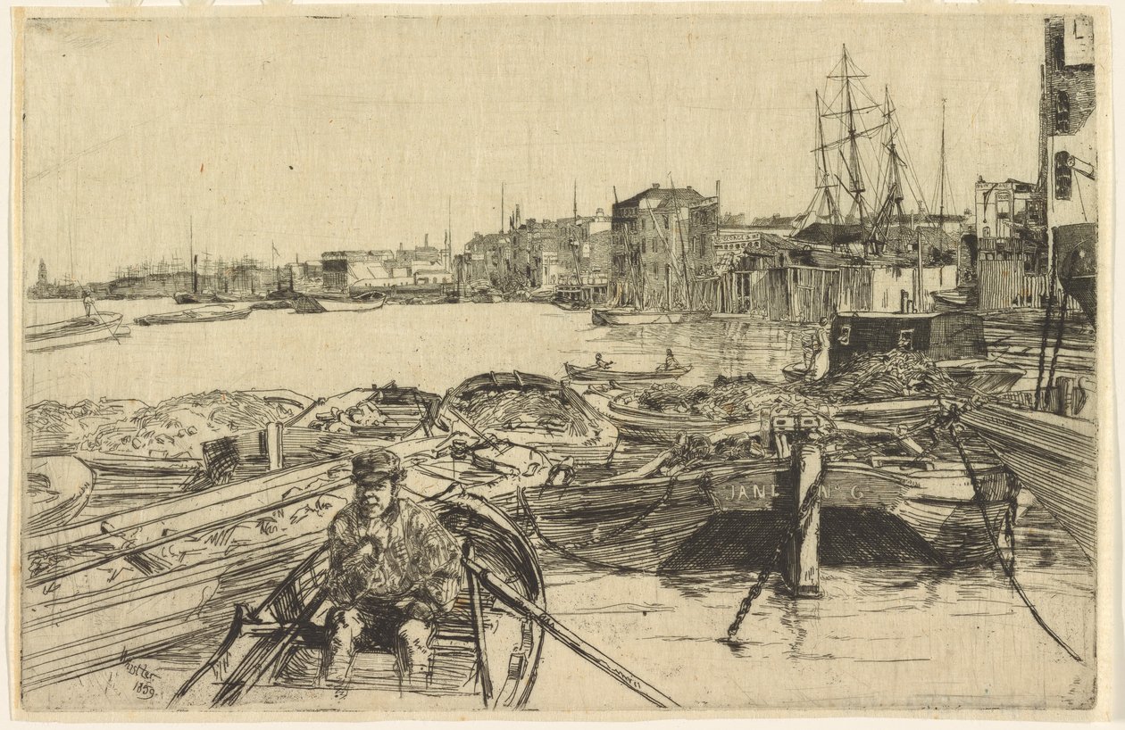 Havuz by James Abbott McNeill Whistler