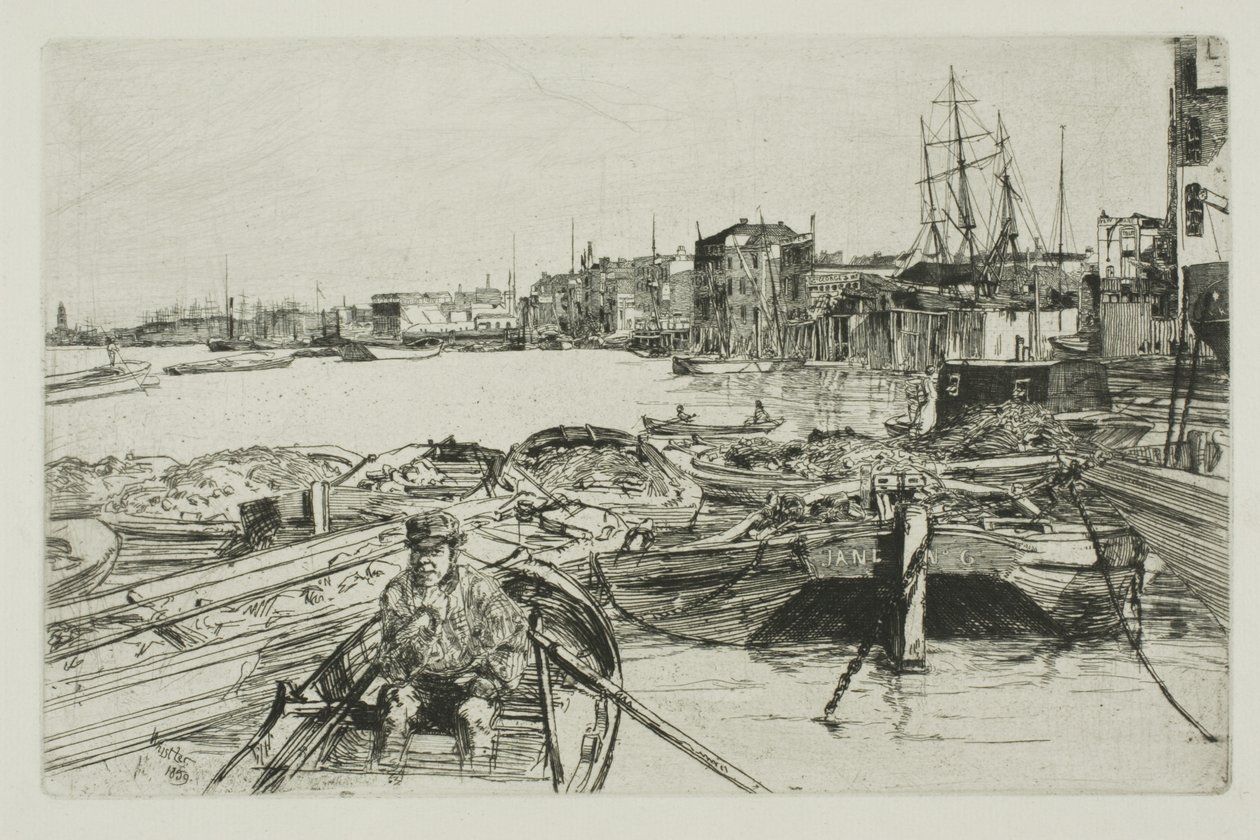 Havuz by James Abbott McNeill Whistler