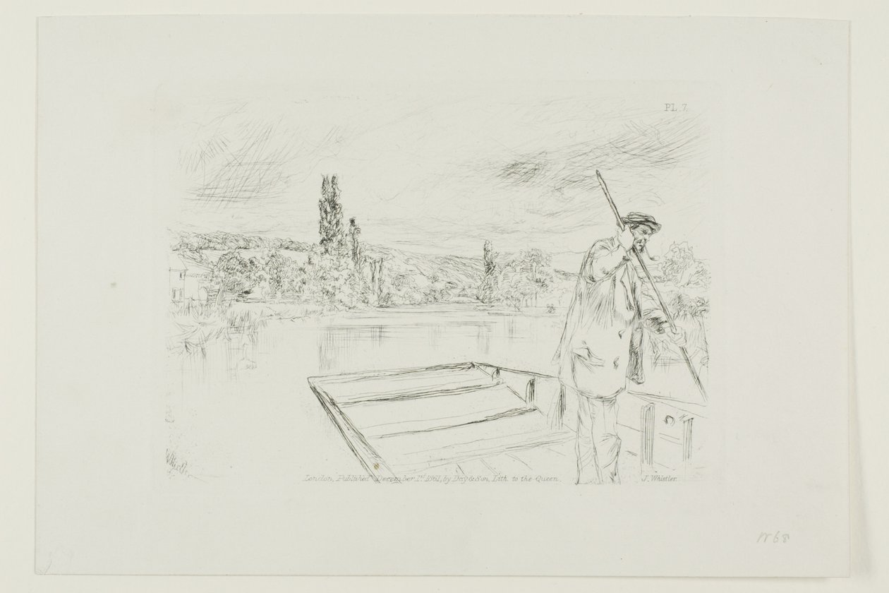 Punt by James Abbott McNeill Whistler
