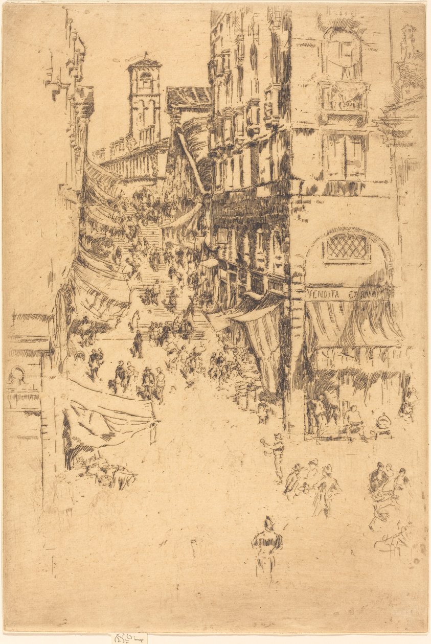 Rialto by James Abbott McNeill Whistler