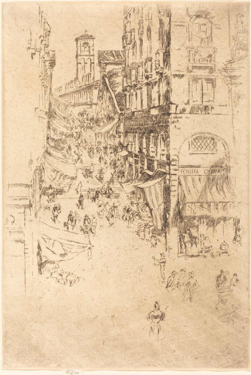 Rialto by James Abbott McNeill Whistler