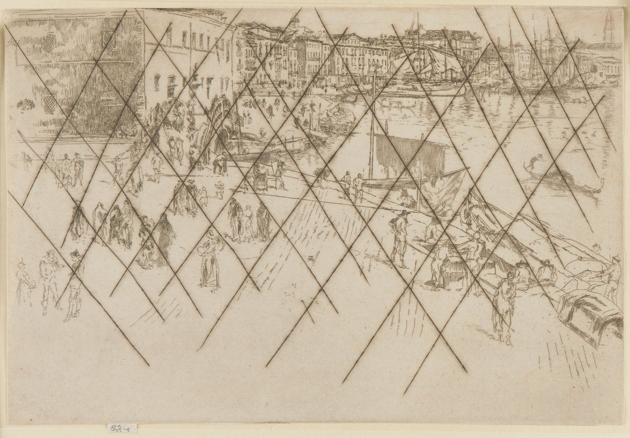 Riva by James Abbott McNeill Whistler
