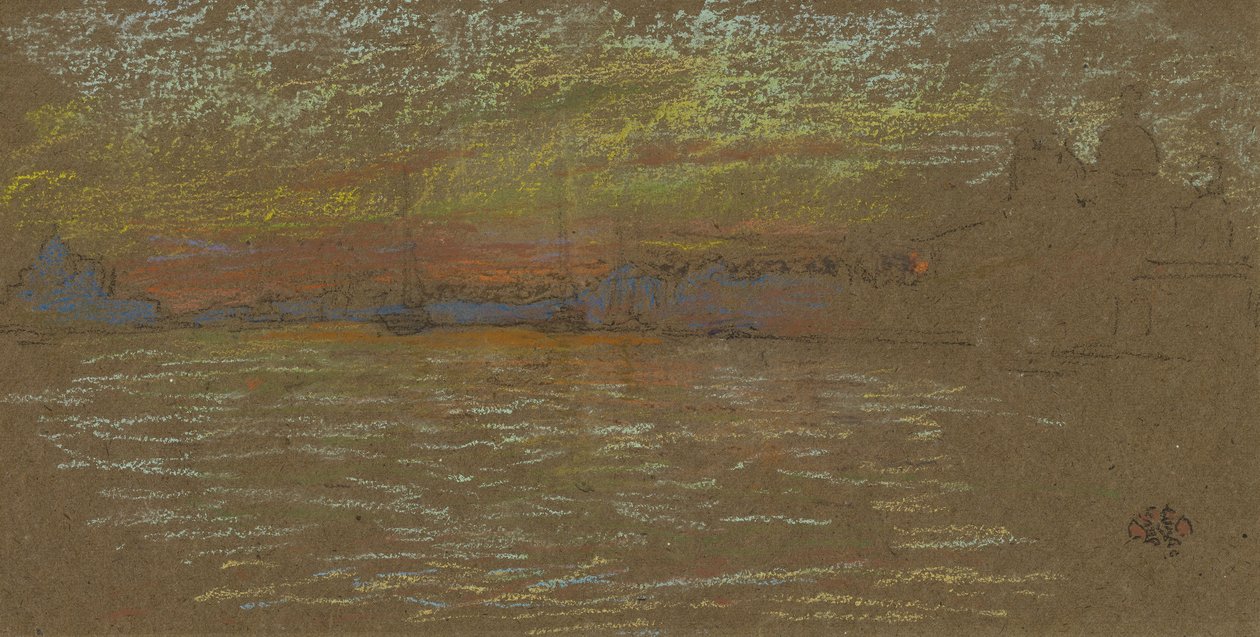 Riva by James Abbott McNeill Whistler