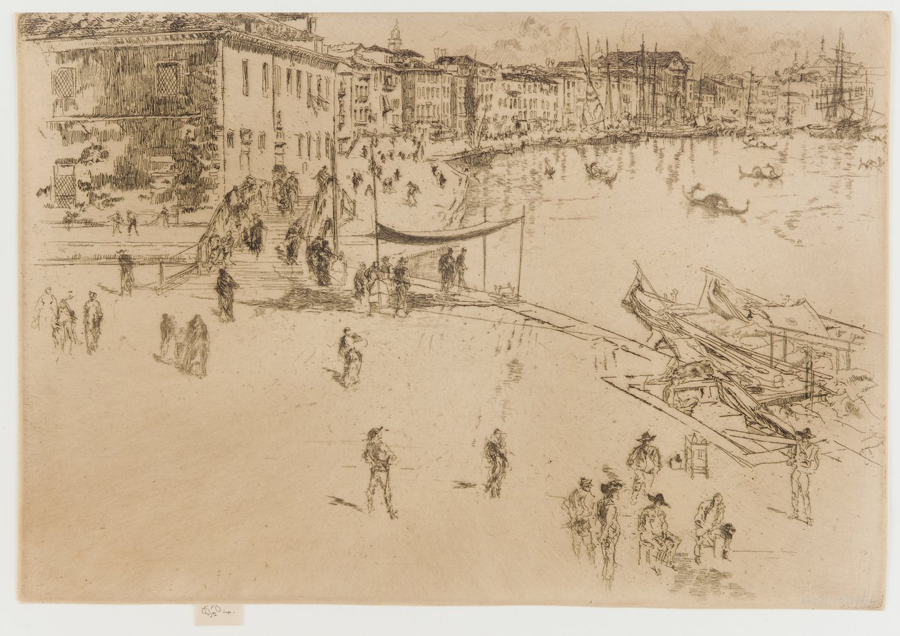 Riva, No. 2 by James Abbott McNeill Whistler