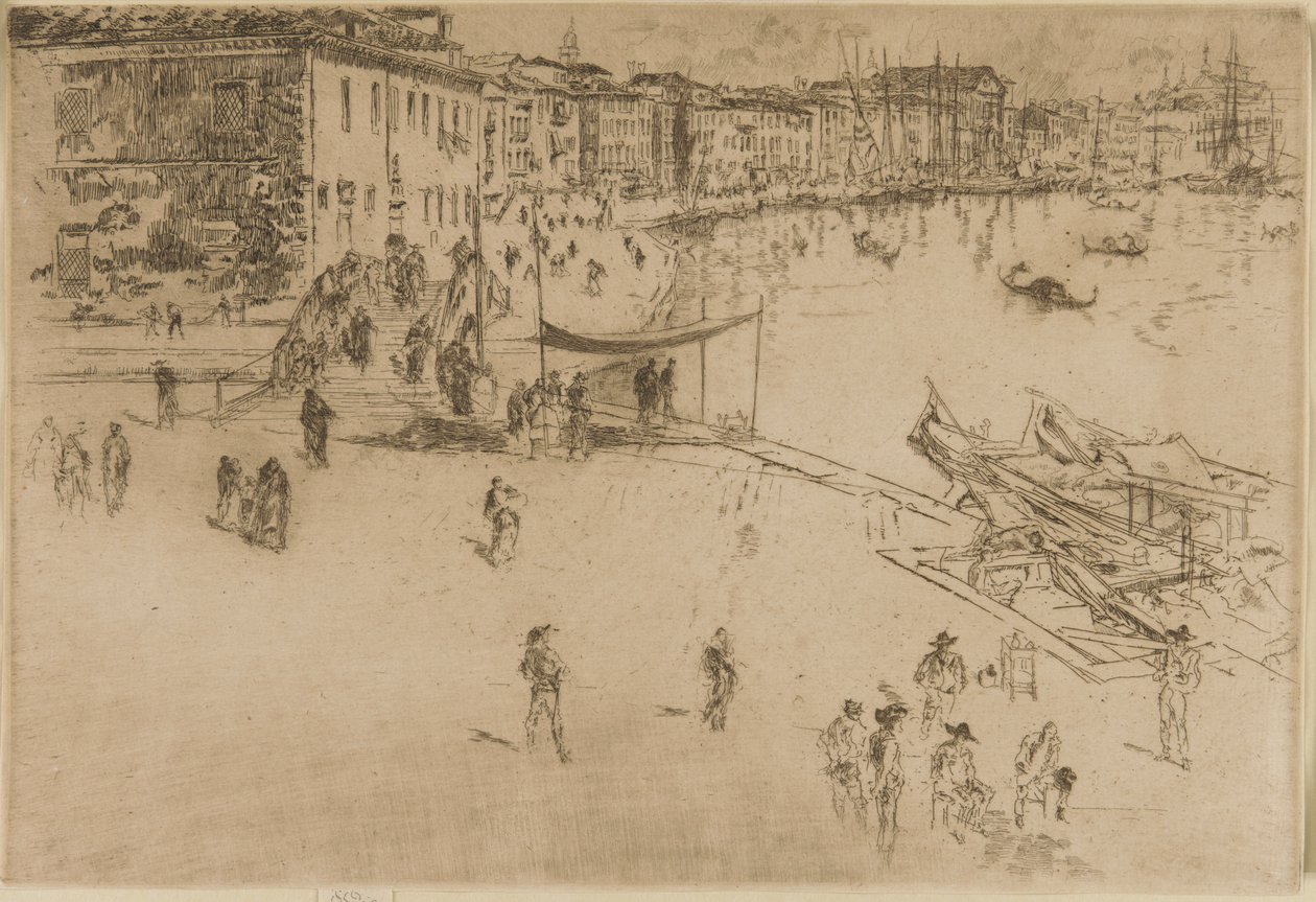 Riva, No. 2 by James Abbott McNeill Whistler