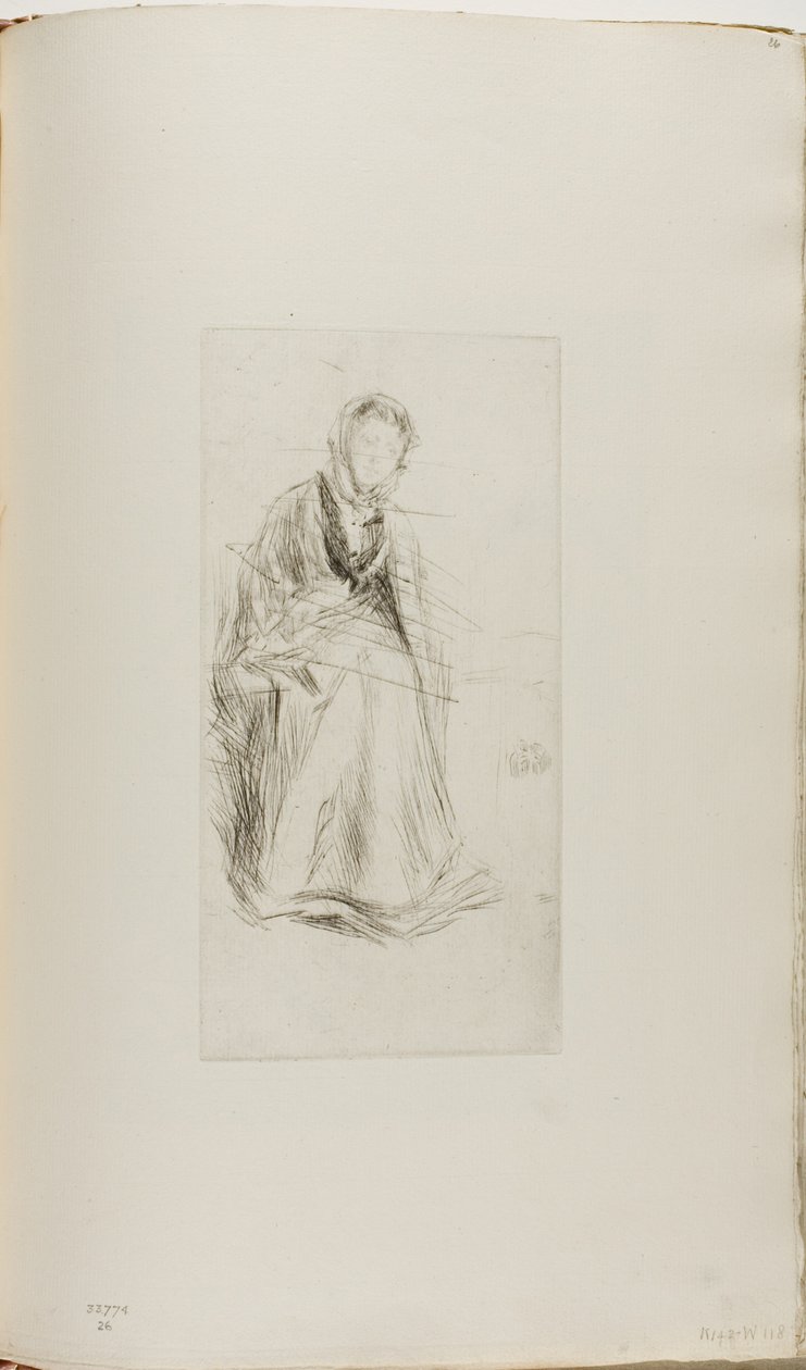 İskoç Dul by James Abbott McNeill Whistler