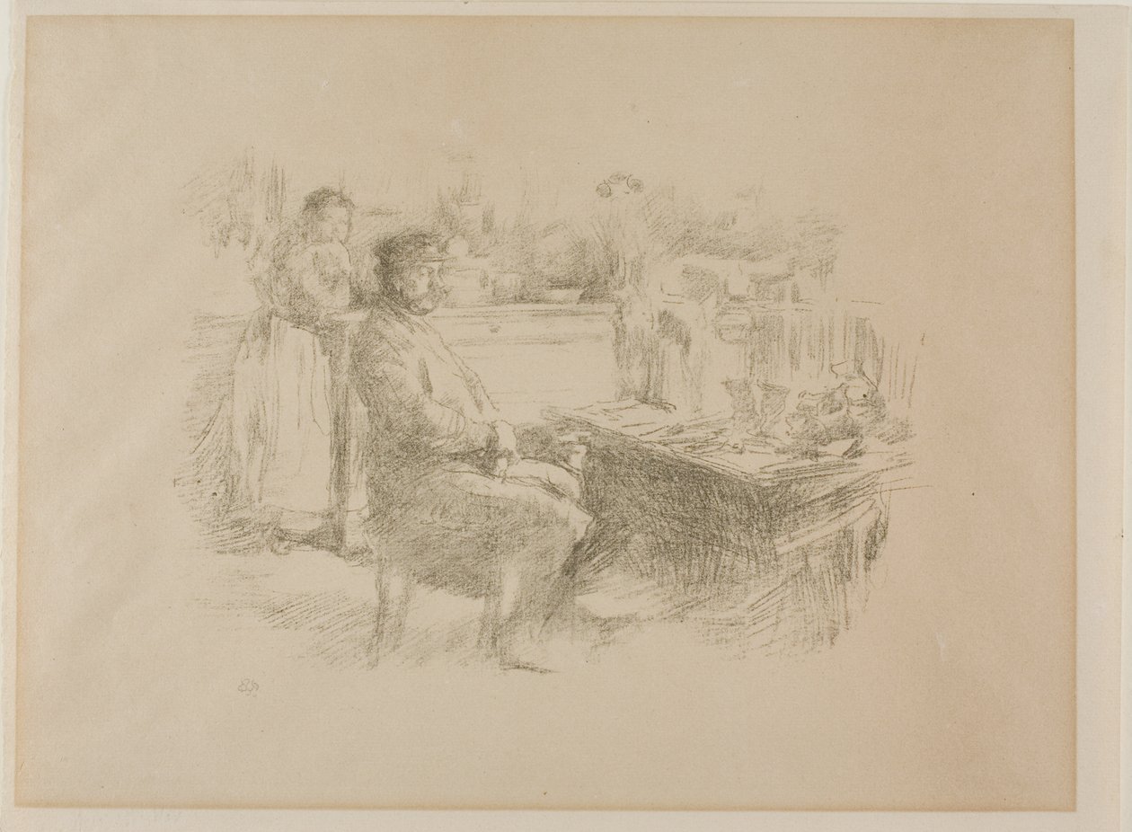 kunduracı by James Abbott McNeill Whistler