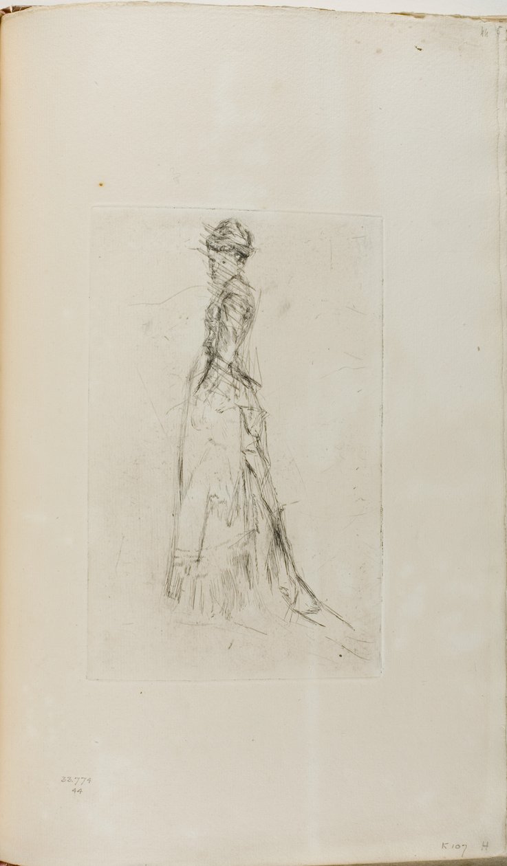 İpek Elbise by James Abbott McNeill Whistler
