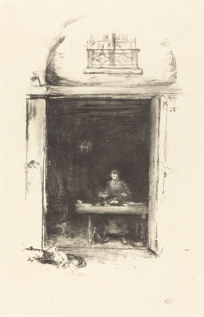 Smith, Passage du Dragon by James Abbott McNeill Whistler