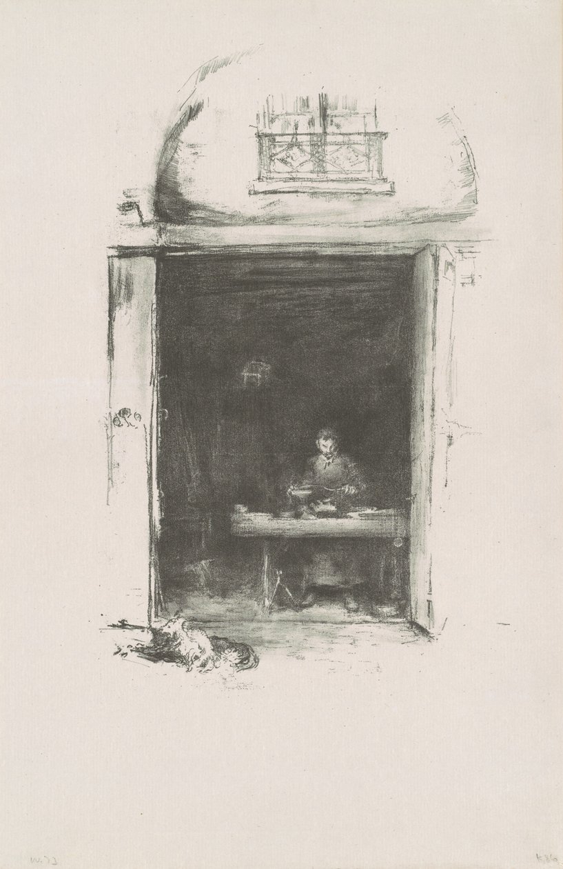 Smith, Passage du Dragon by James Abbott McNeill Whistler