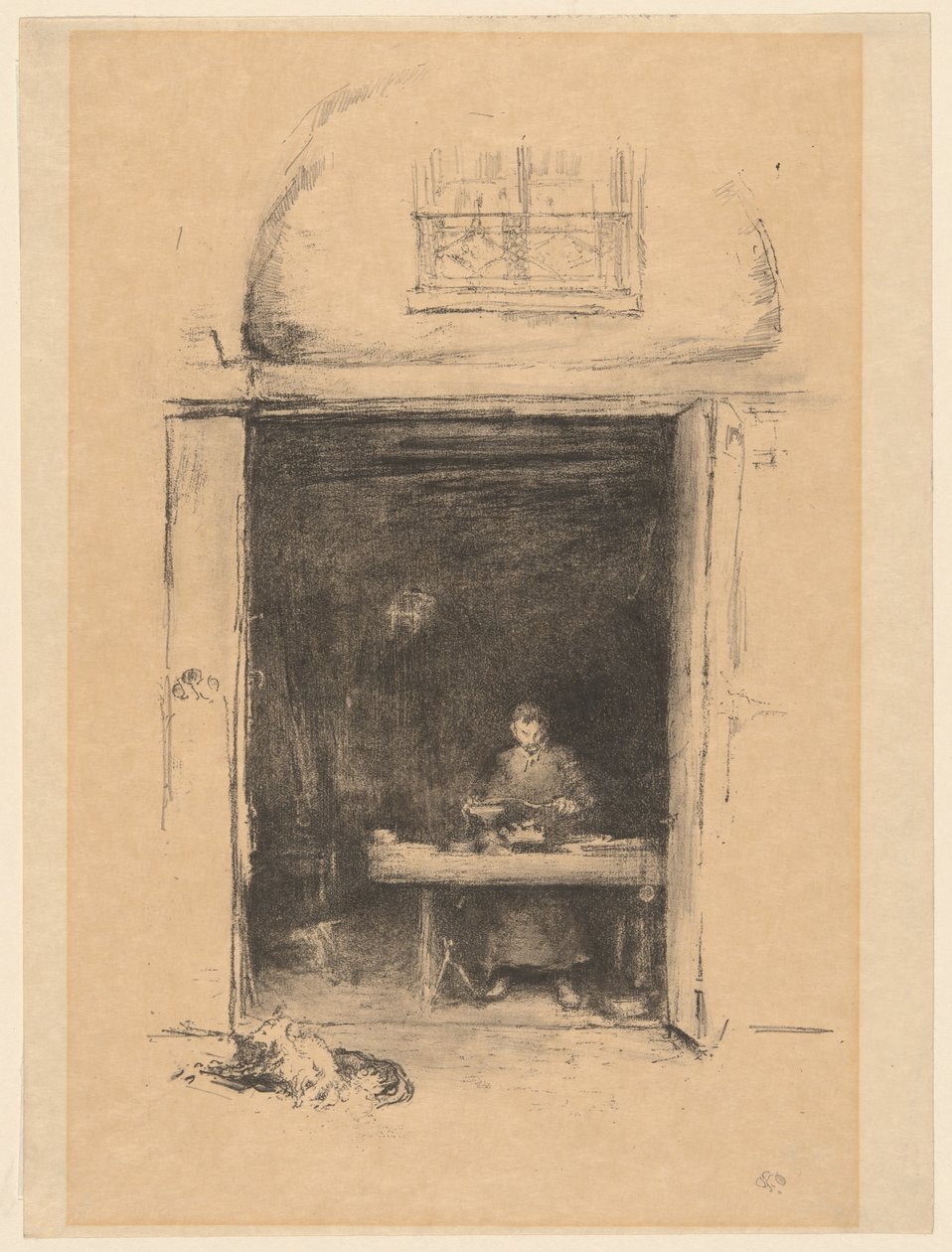 Smith, Passage du Dragon by James Abbott McNeill Whistler