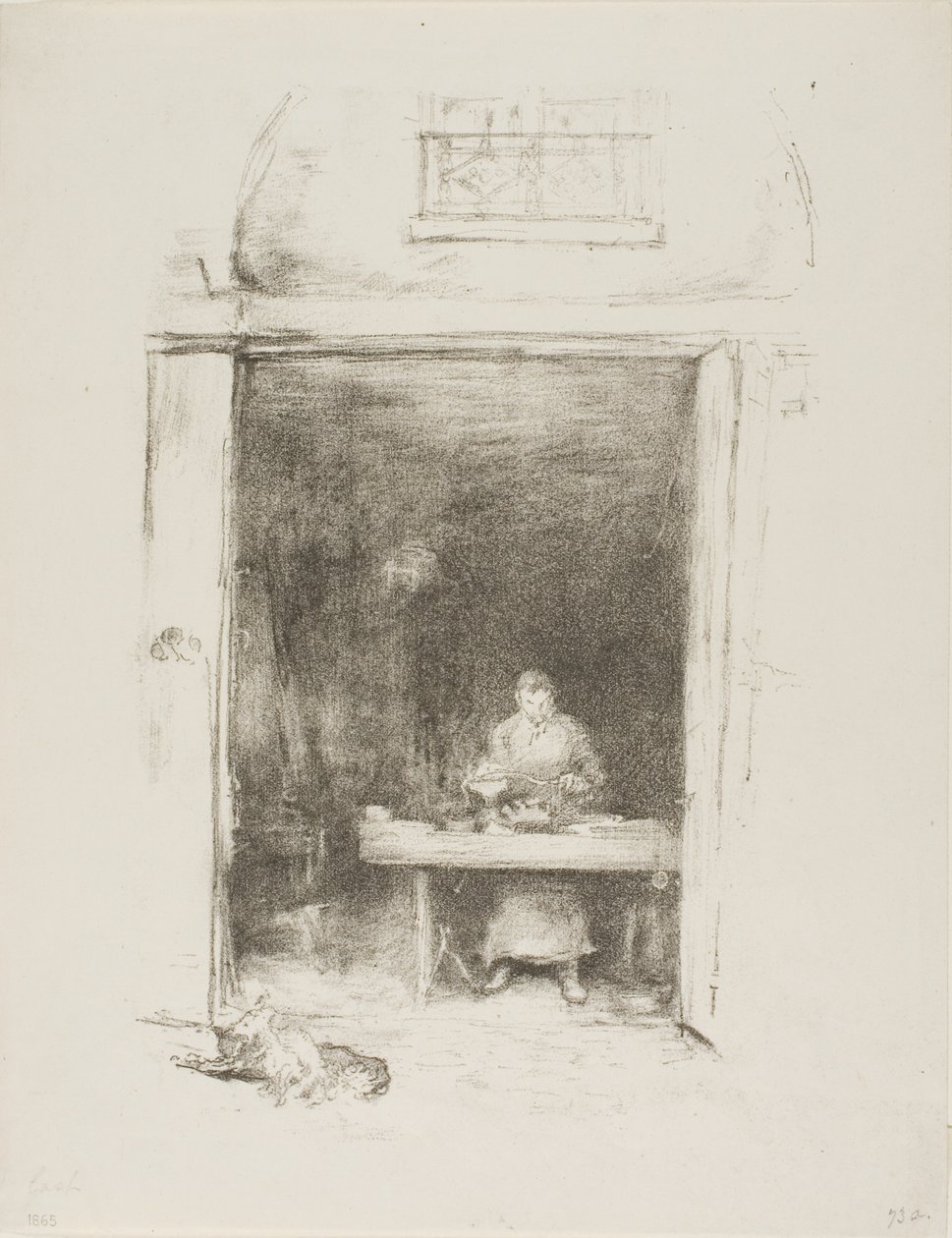 Smith, Passage du Dragon by James Abbott McNeill Whistler