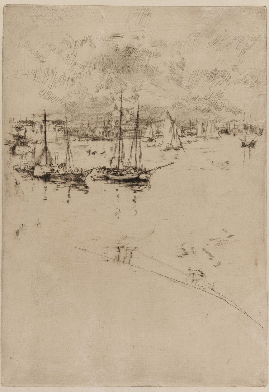 Vapur, Venedik by James Abbott McNeill Whistler