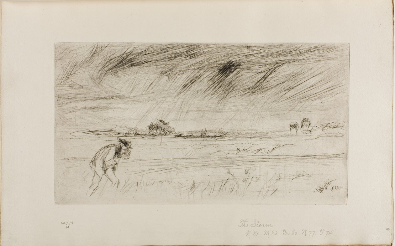 Fırtına by James Abbott McNeill Whistler