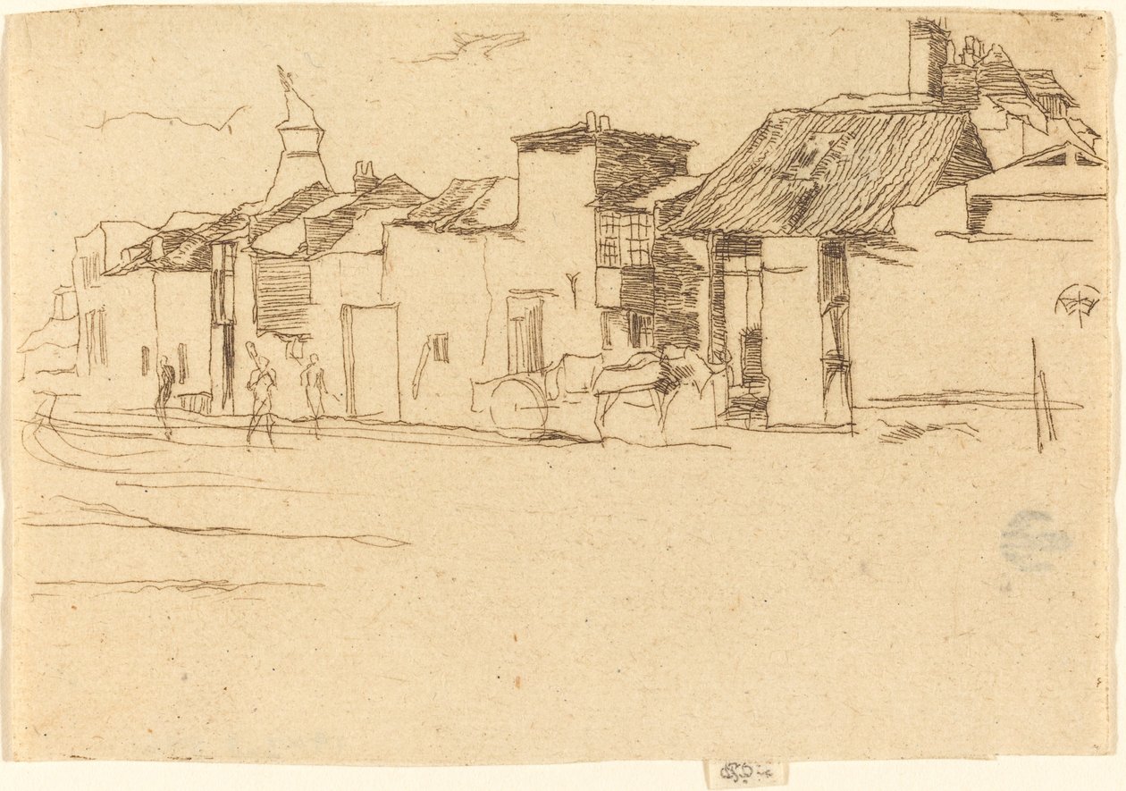 Kuğu, Chelsea by James Abbott McNeill Whistler