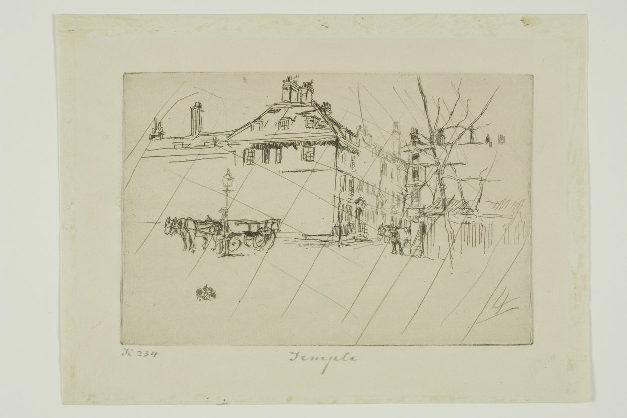 Tapınak by James Abbott McNeill Whistler