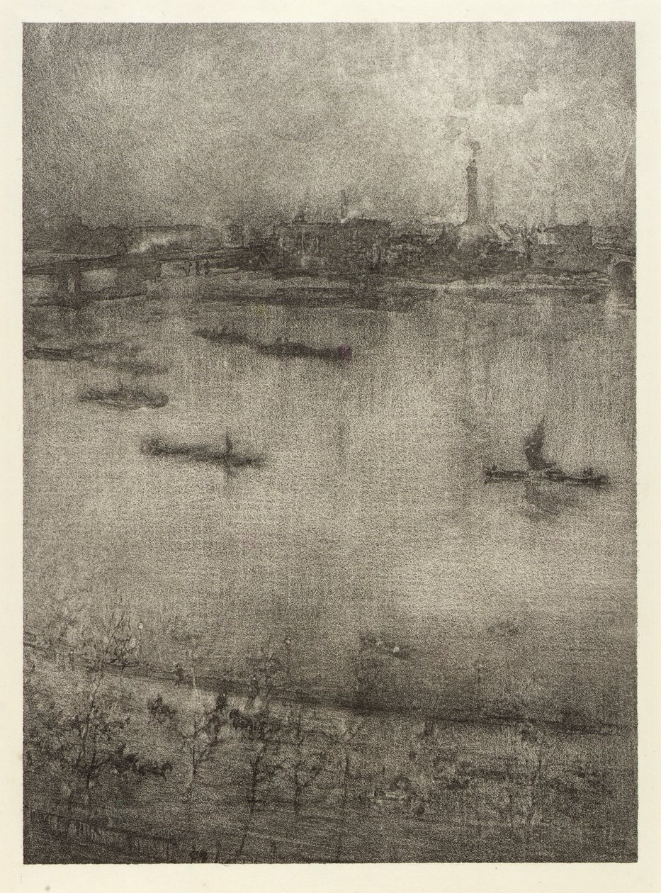 Thames Nehri by James McNeill Whistler