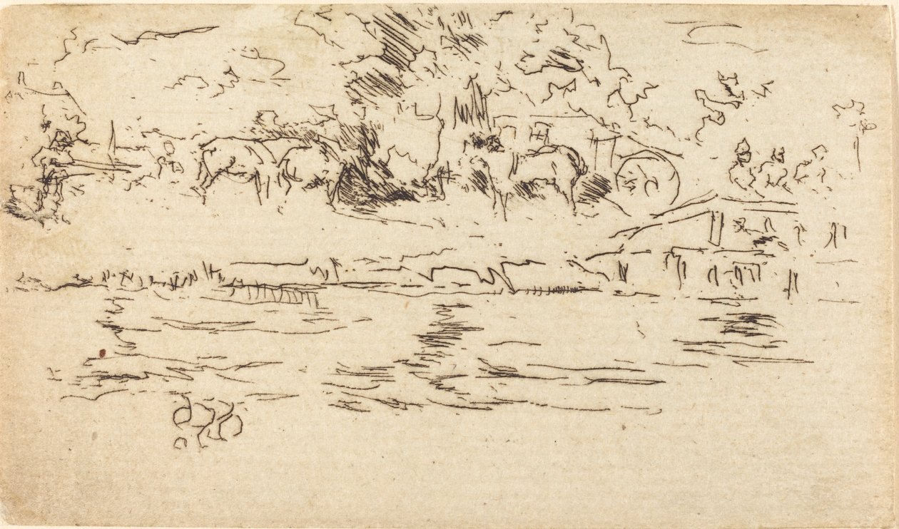 Çekme Yolu by James Abbott McNeill Whistler