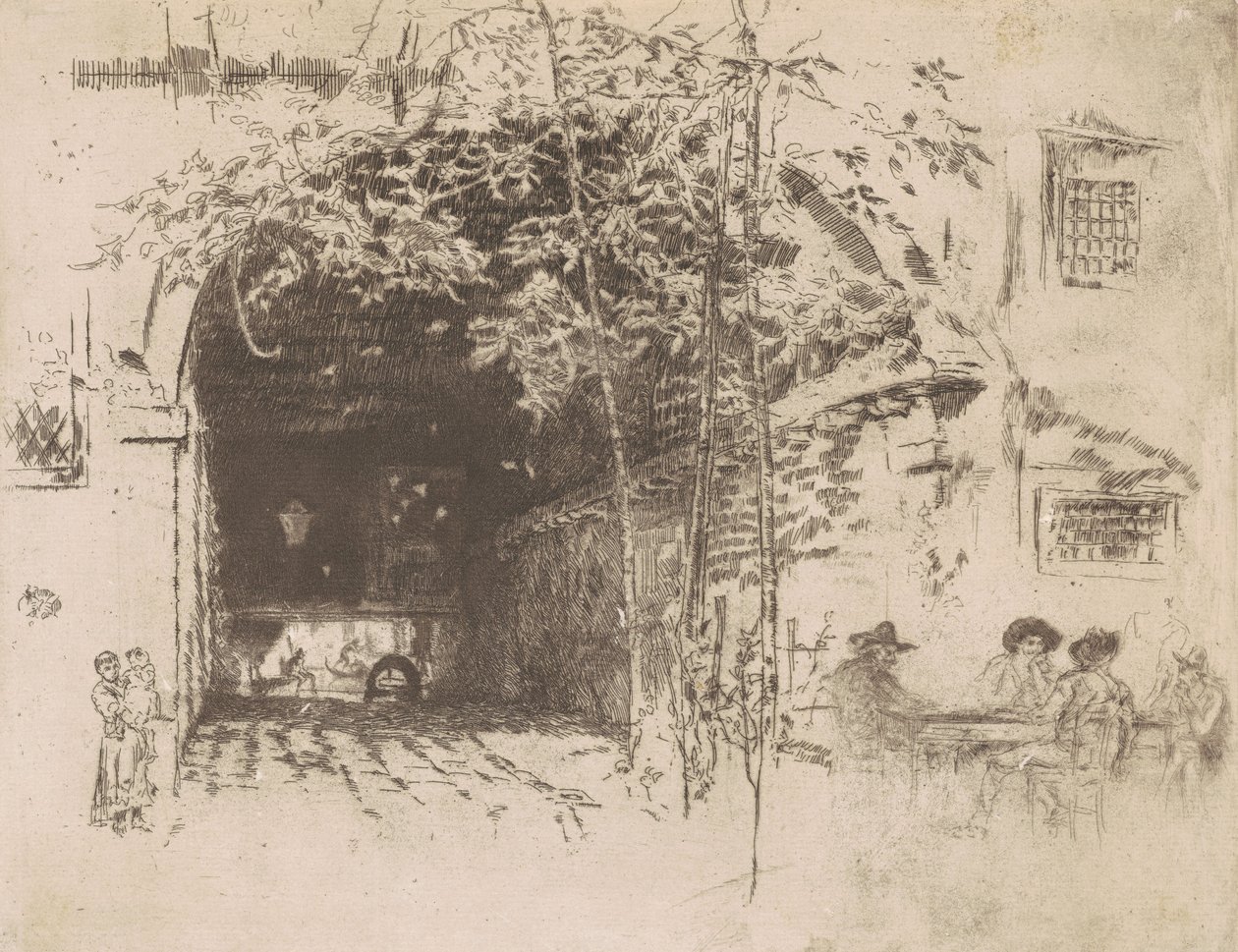 2 Nolu Feribot by James Abbott McNeill Whistler