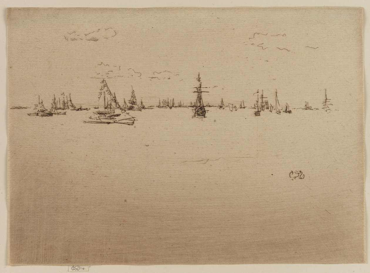 kule gemisi by James Abbott McNeill Whistler