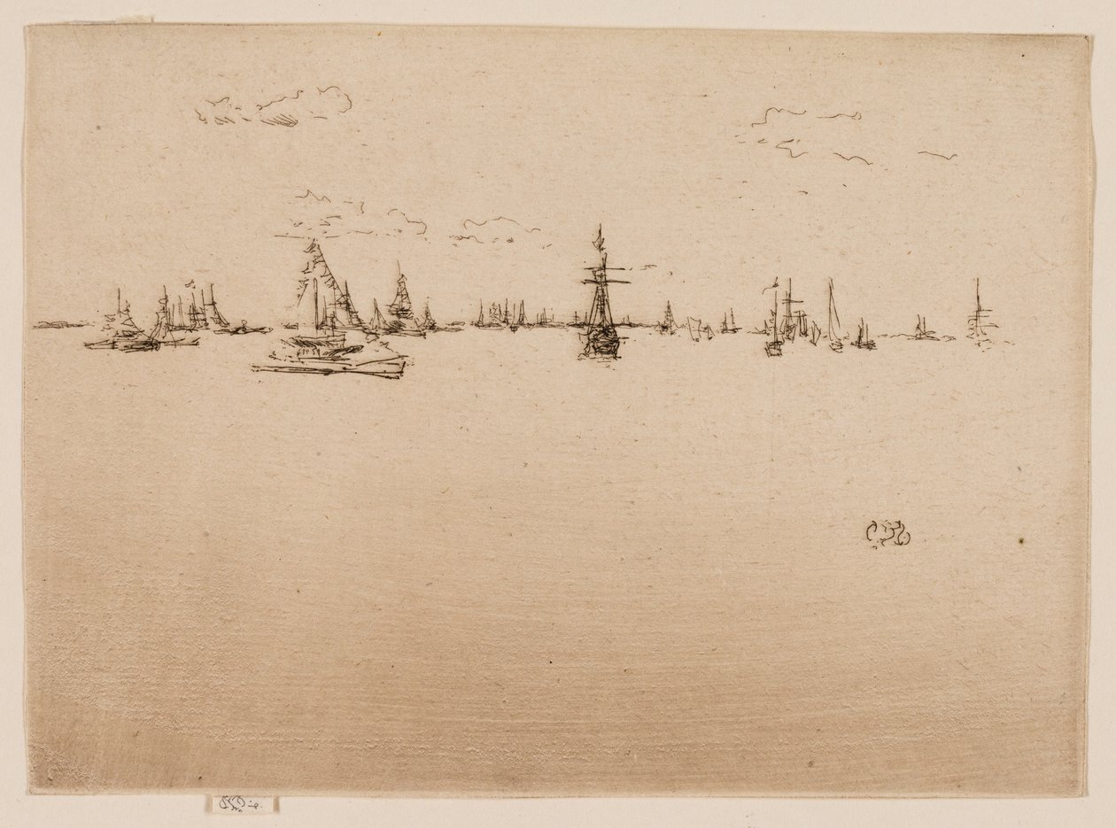 kule gemisi by James Abbott McNeill Whistler