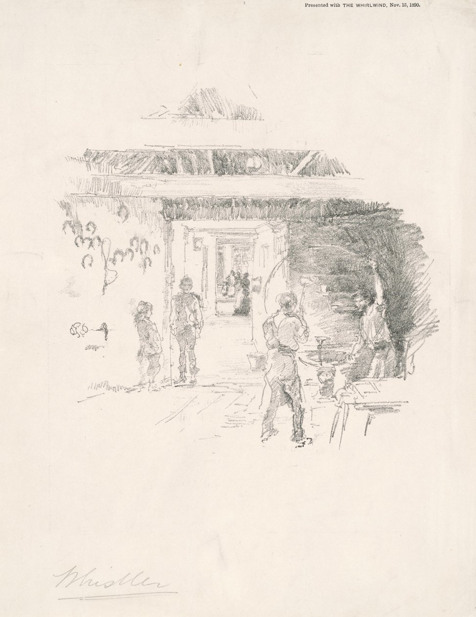lastik ustası by James Abbott McNeill Whistler