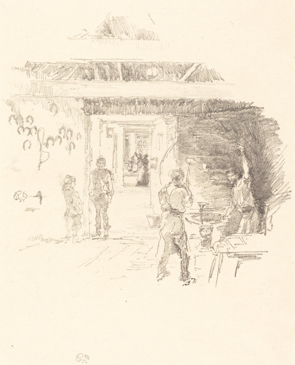 lastik ustası by James Abbott McNeill Whistler