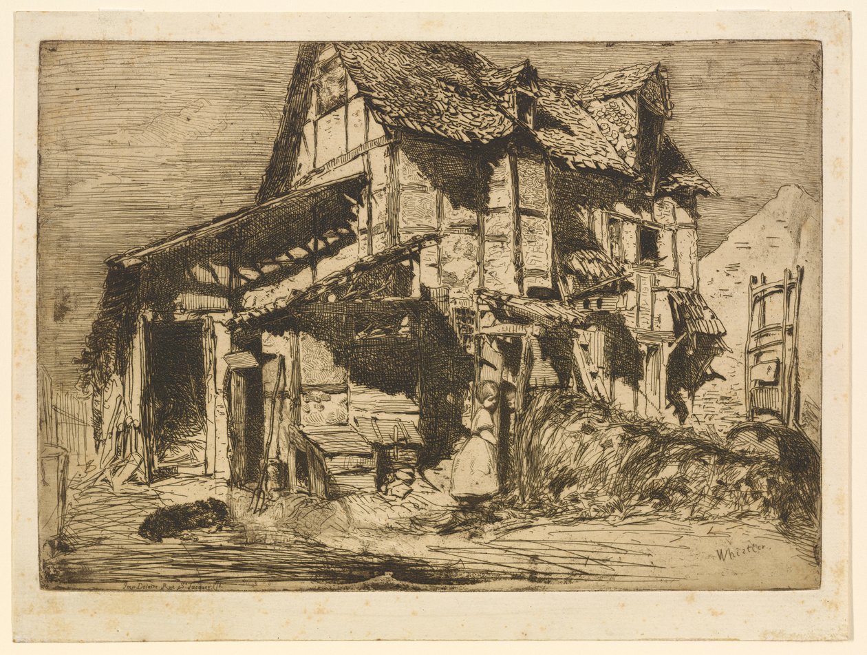 Güvensiz Apartman by James Abbott McNeill Whistler