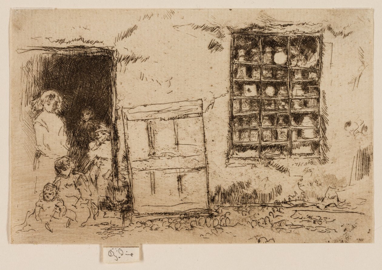 Köy Tatlı Dükkanı by James Abbott McNeill Whistler