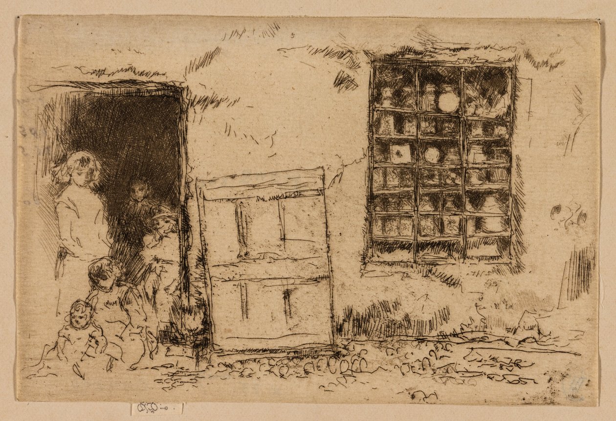 Köy Tatlı Dükkanı by James Abbott McNeill Whistler