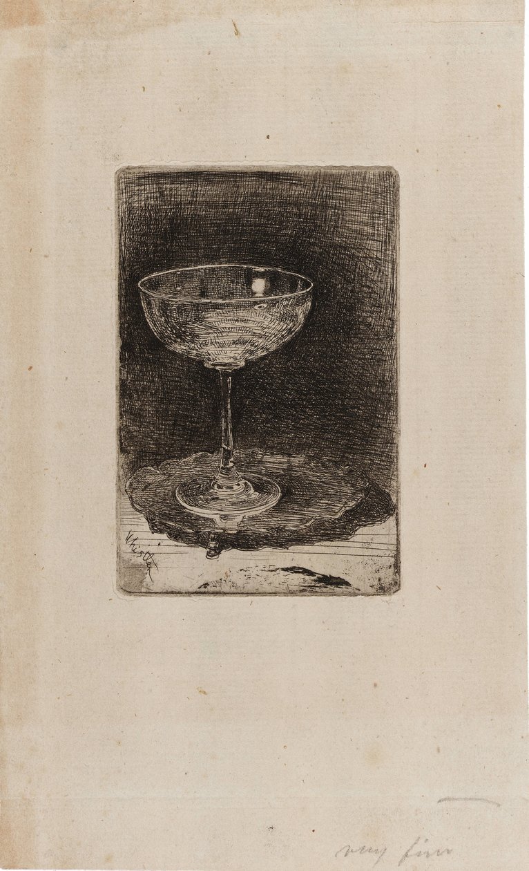 Şarap Kadehi by James Abbott McNeill Whistler