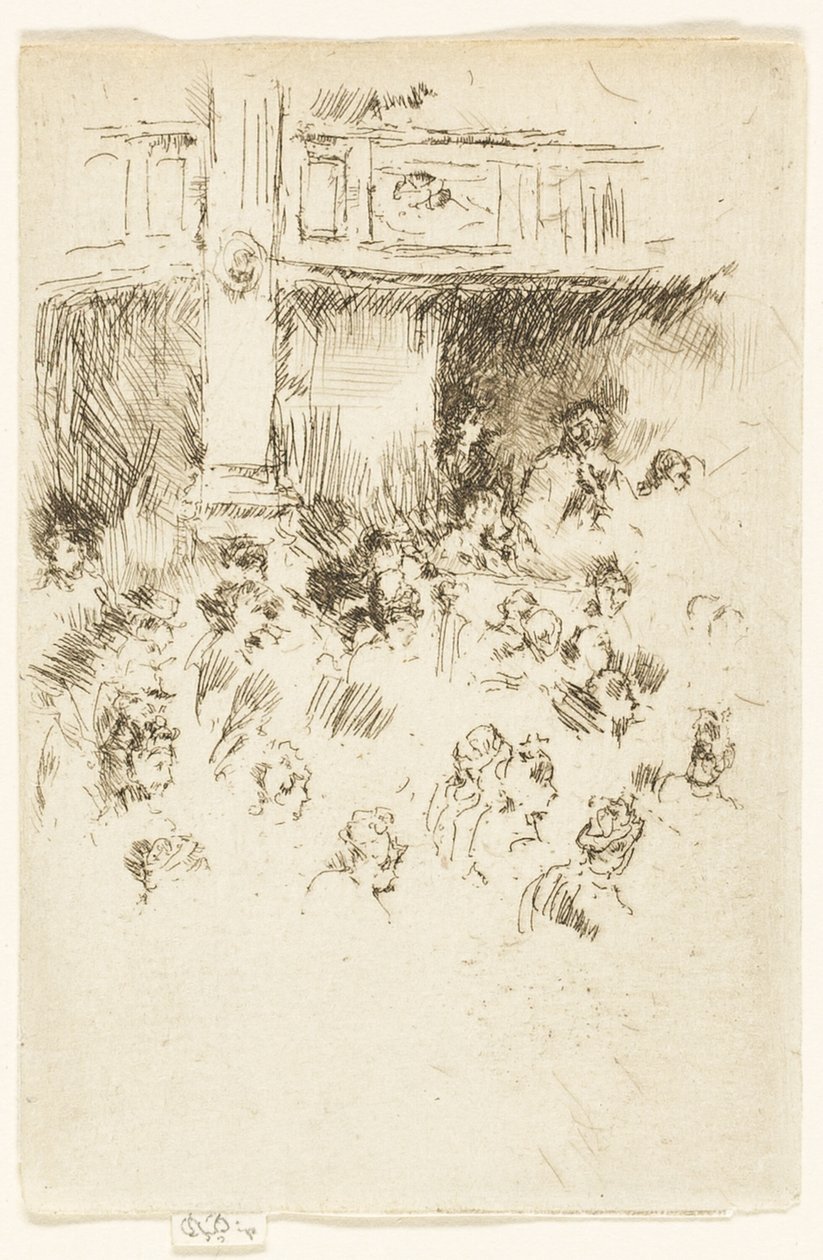 Tiyatro, Loches by James Abbott McNeill Whistler