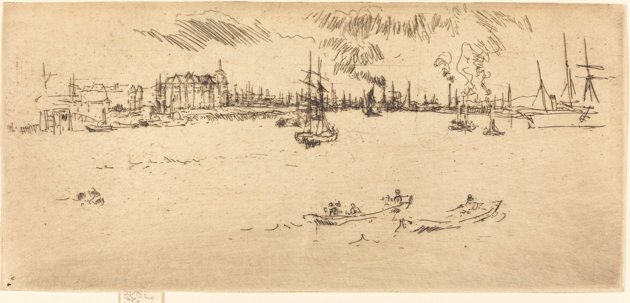 Tilbury by James Abbott McNeill Whistler