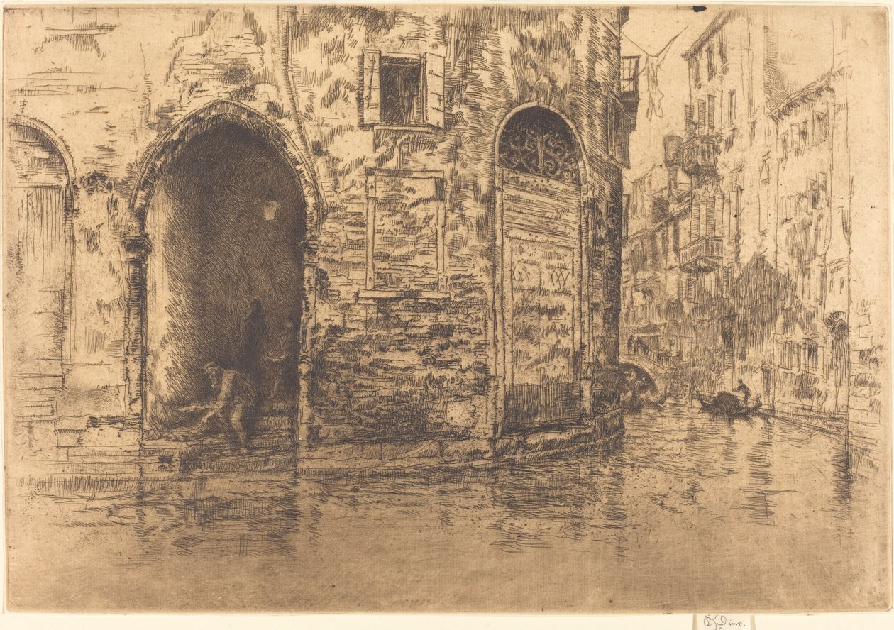 İki Kapı by James Abbott McNeill Whistler