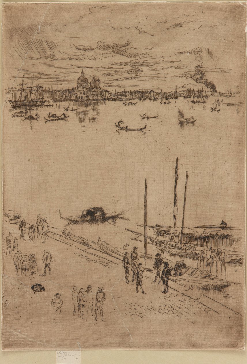 Dikey Venedik by James Abbott McNeill Whistler