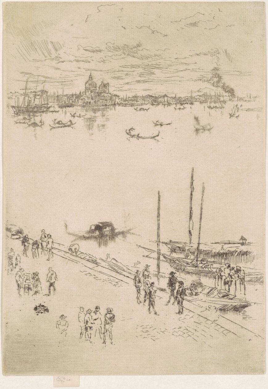 Dikey Venedik by James Abbott McNeill Whistler