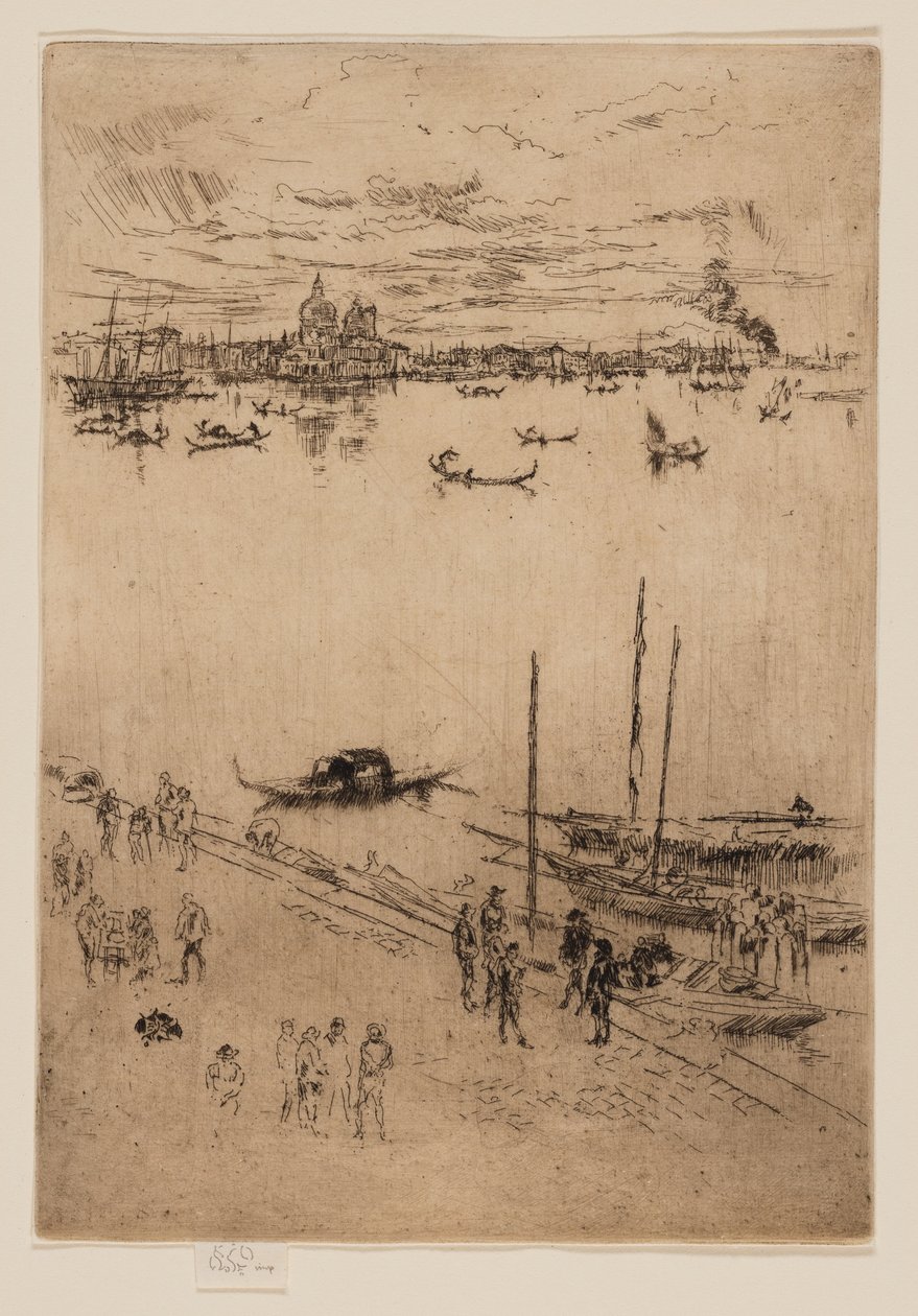 Dikey Venedik by James Abbott McNeill Whistler