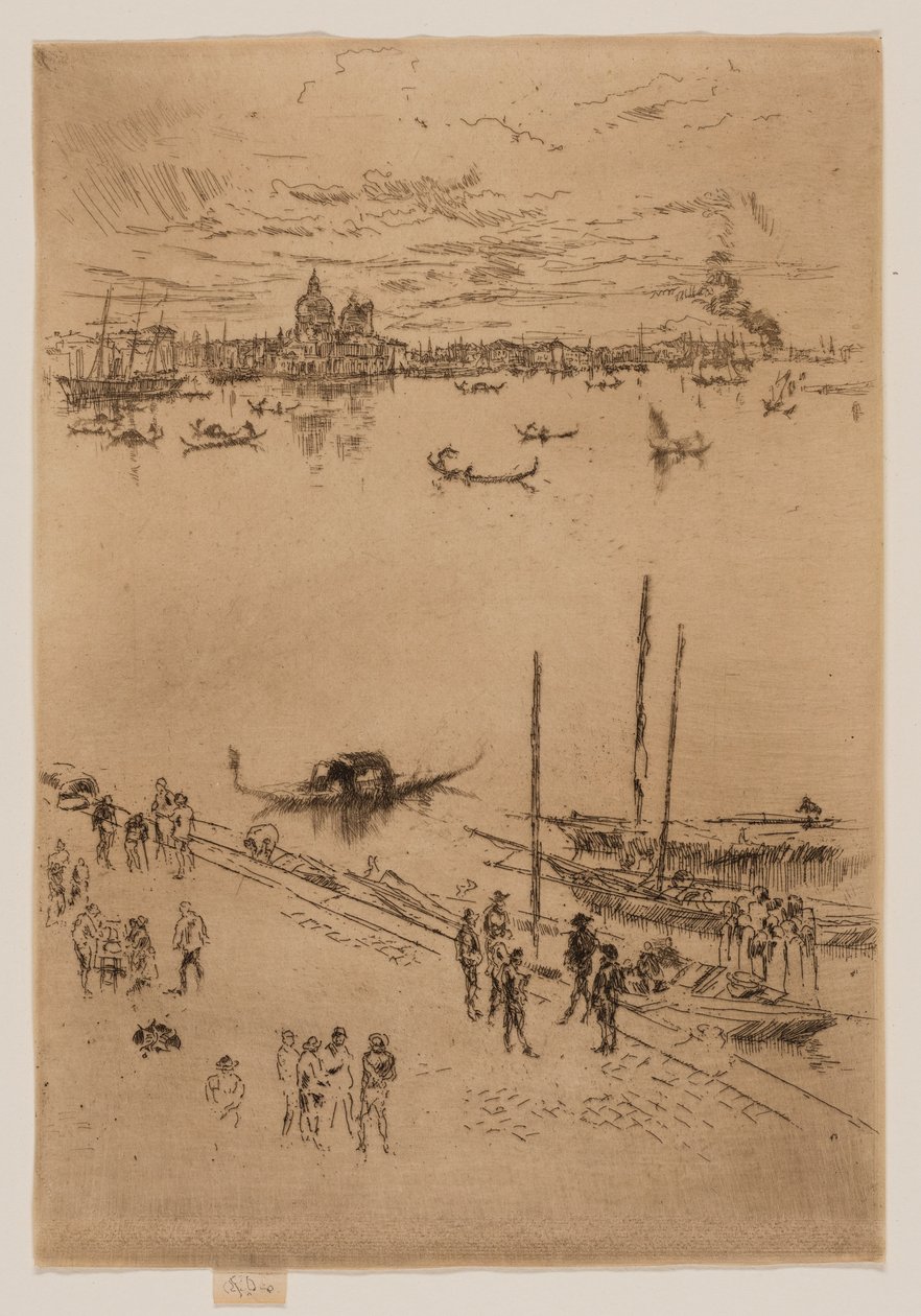 Dikey Venedik by James Abbott McNeill Whistler