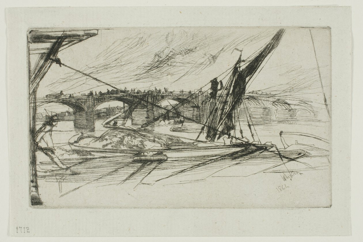 Opel Köprüsü by James Abbott McNeill Whistler