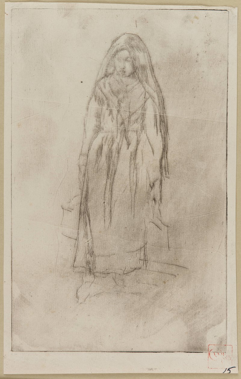 Venedik Su Taşıyıcı by James Abbott McNeill Whistler