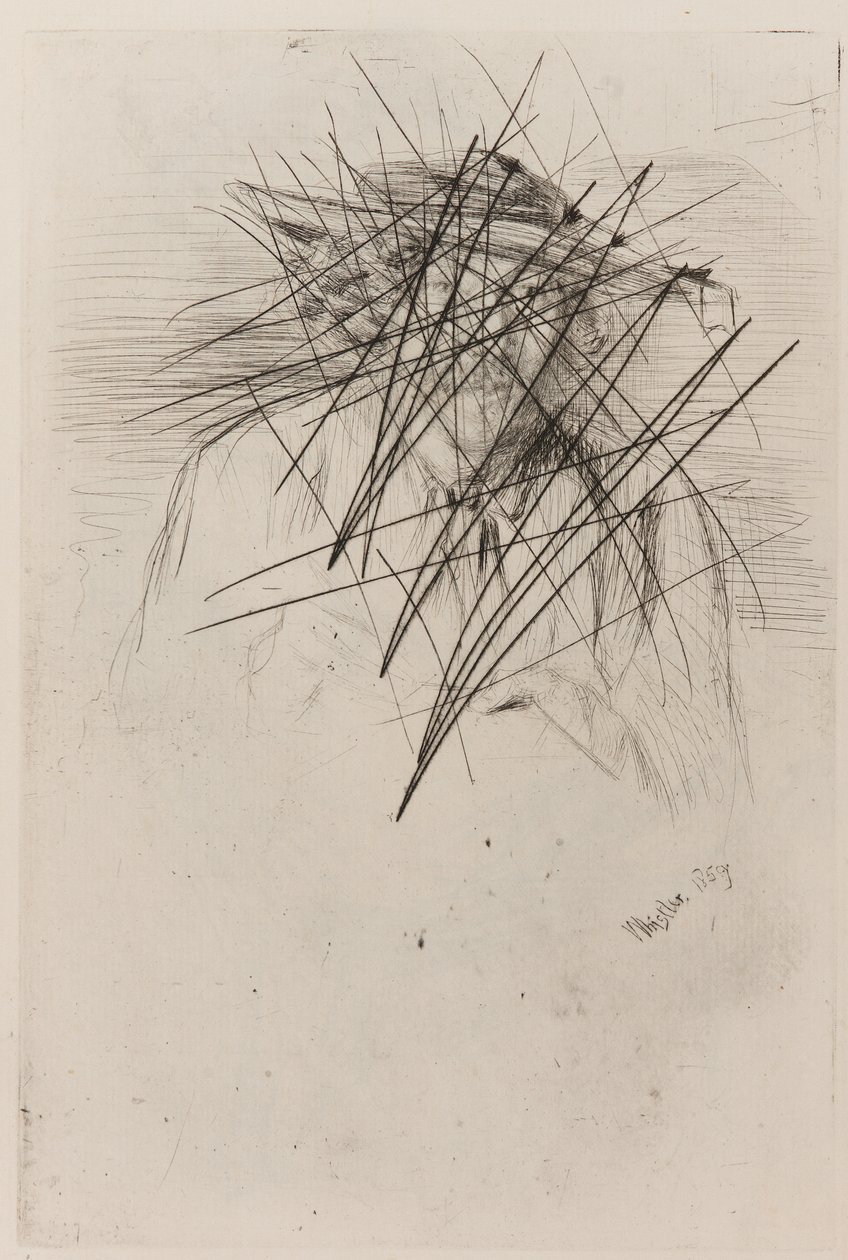 Şapkalı Whistler by James Abbott McNeill Whistler