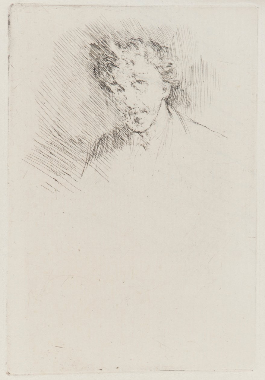Beyaz Kilitli Whistler by James Abbott McNeill Whistler