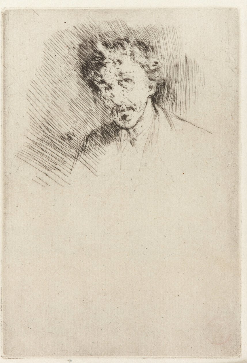 Beyaz Kilitli Whistler by James Abbott McNeill Whistler
