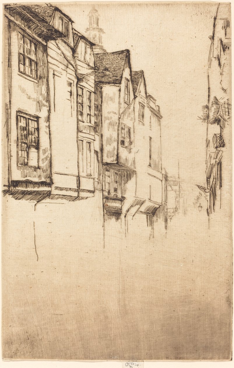 Büyük Sokak by James Abbott McNeill Whistler