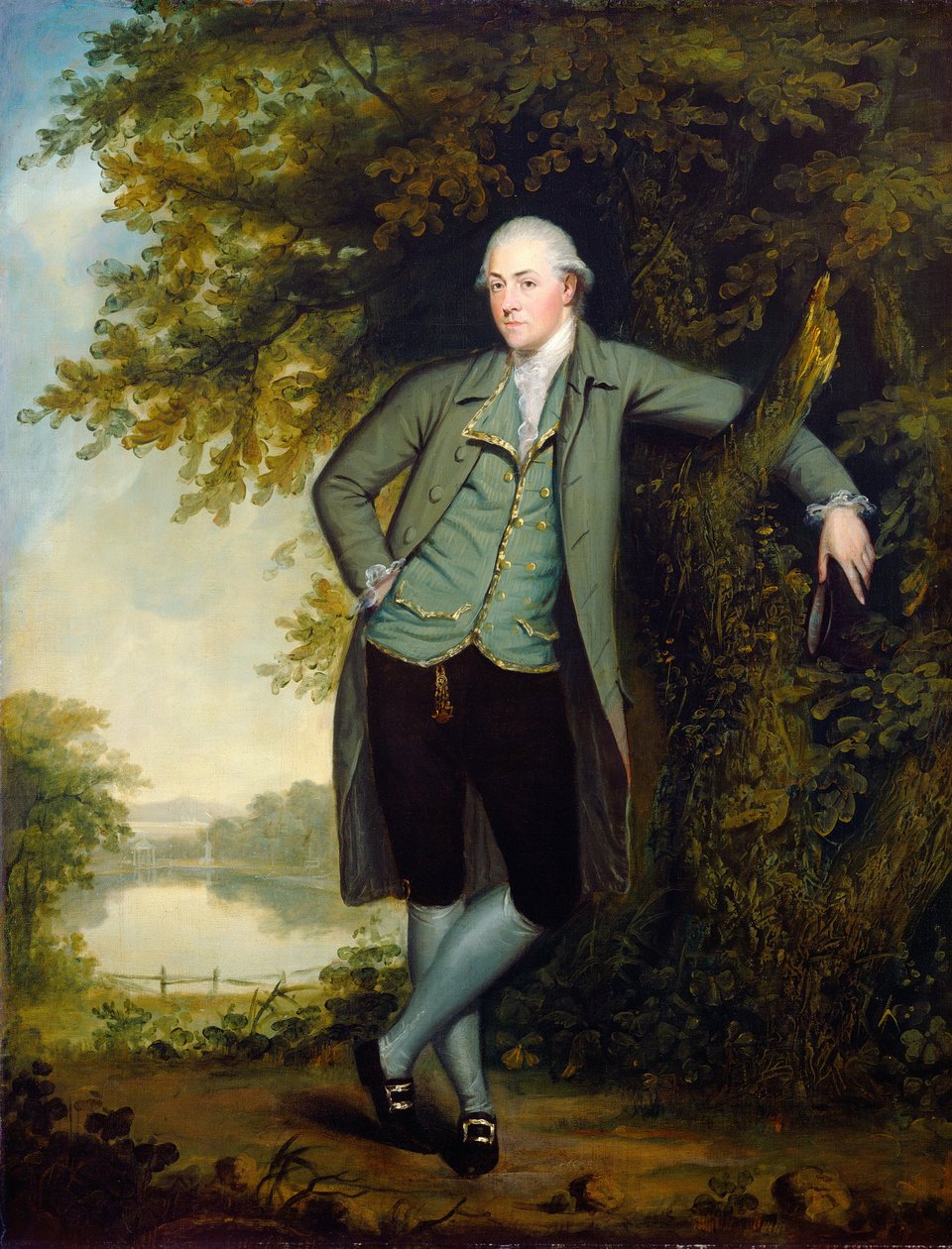 Lord Algernon Percy, 1777-1780 civarı (tuval üzerine yağlıboya) by James Millar