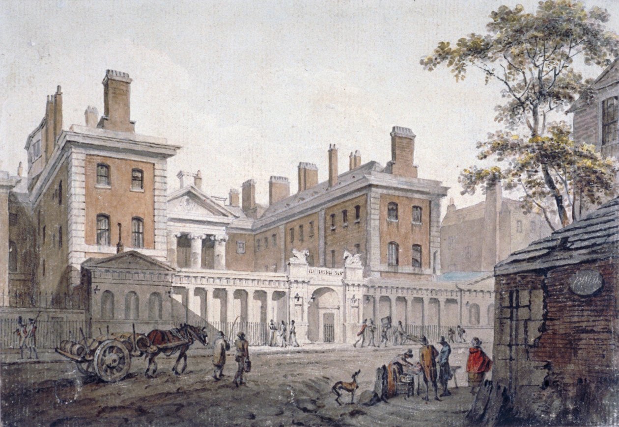 Amirallik, Whitehall, Londra, 1796 by James Miller