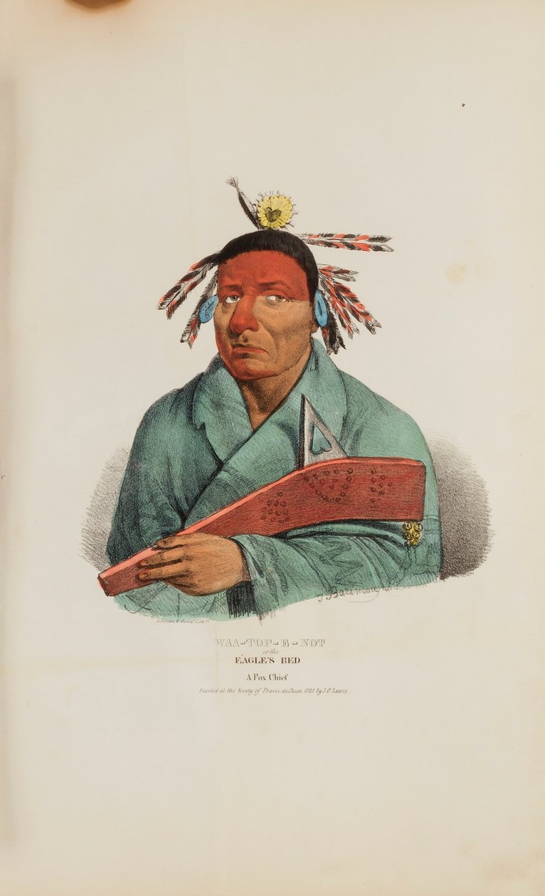 WAA-TOP-E-NOT ya da Kartalın Yatağı; Bir Tilki Şefi, The Aboriginal Portfolio
