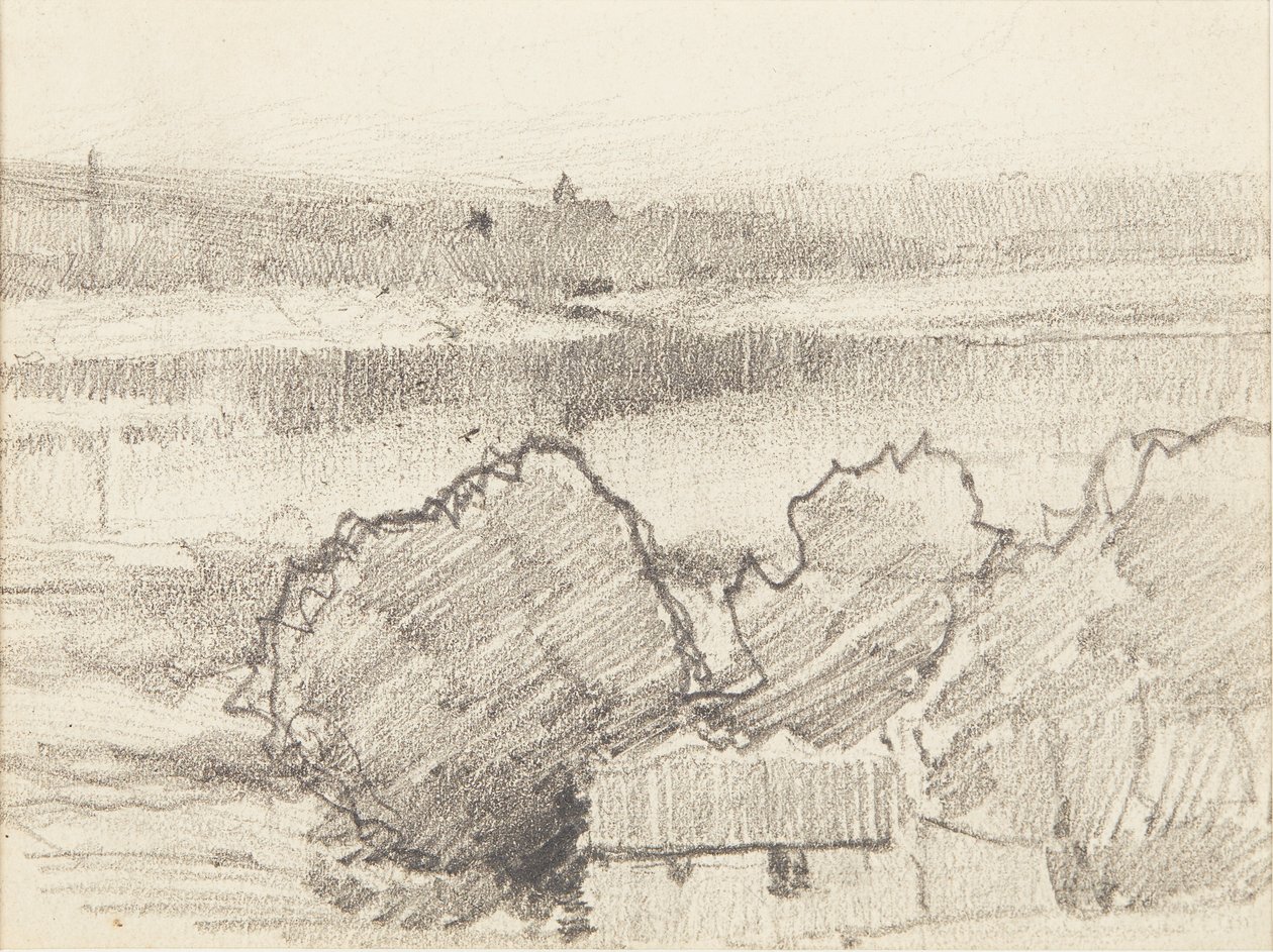 Bir İskoç Manzarası (kalem) by James Paterson