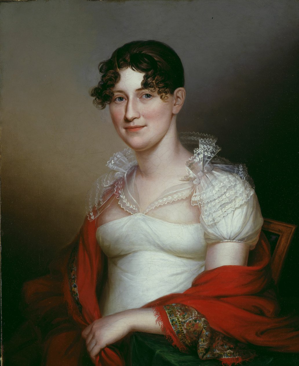 Olivia Simes Morris, 1814. by James Peale